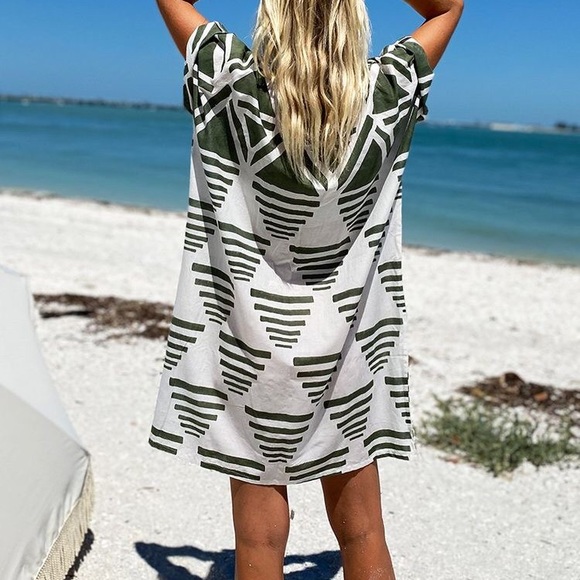 Emerson Fry Rise Caftan Moss - Picture 2 of 2